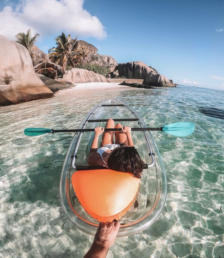 Transparent Kayak